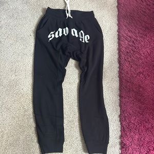 Savage joggers
